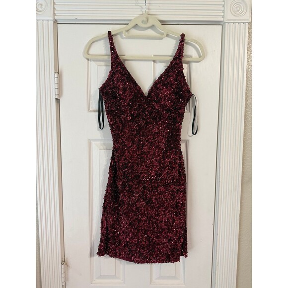 Sherri Hill Beaded Formal Dress - Picture 1 of 5